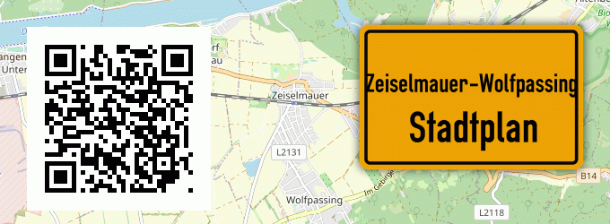 Stadtplan Zeiselmauer-Wolfpassing