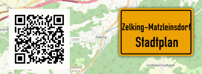 Stadtplan Zelking-Matzleinsdorf