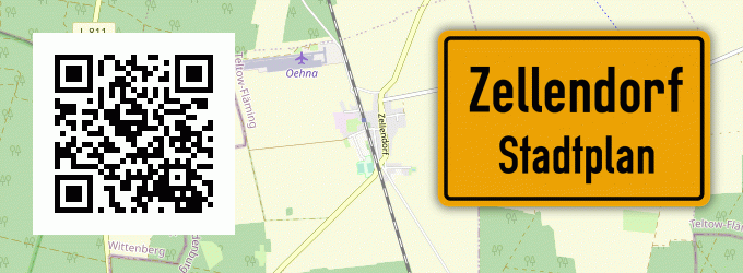 Stadtplan Zellendorf