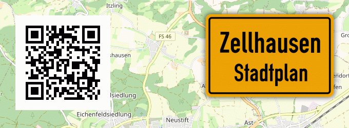 Stadtplan Zellhausen