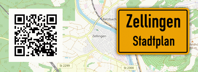 Stadtplan Zellingen