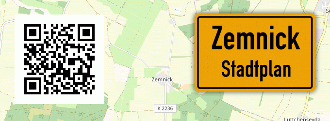 Stadtplan Zemnick