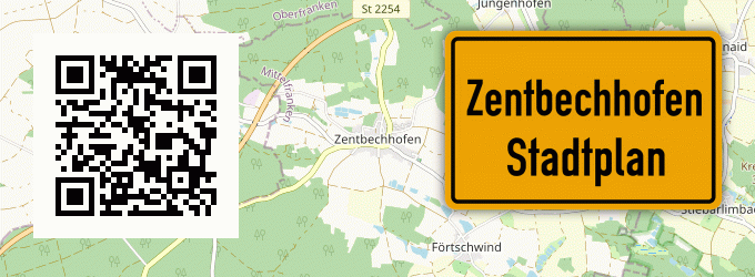 Stadtplan Zentbechhofen