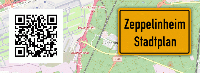 Stadtplan Zeppelinheim