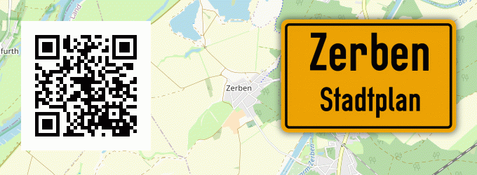 Stadtplan Zerben