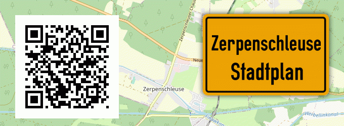 Stadtplan Zerpenschleuse