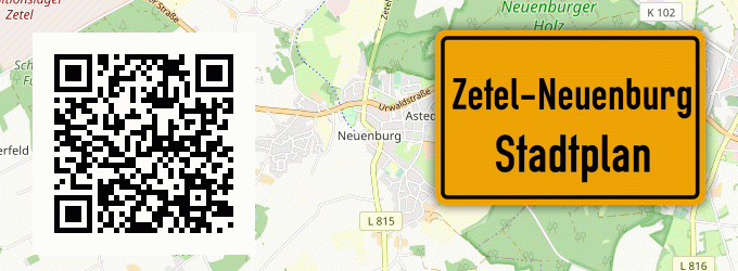 Stadtplan Zetel-Neuenburg