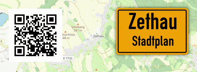 Stadtplan Zethau