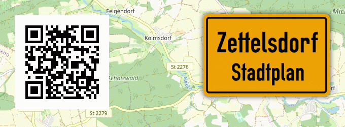 Stadtplan Zettelsdorf