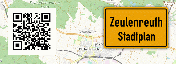 Stadtplan Zeulenreuth