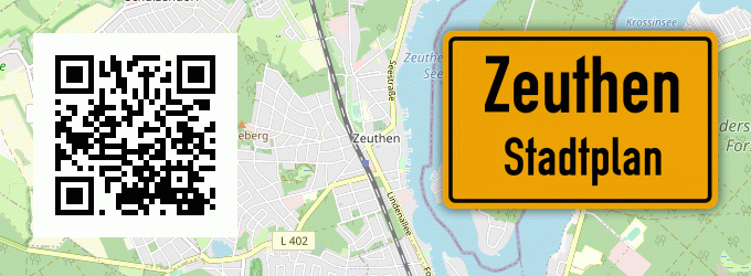 Stadtplan Zeuthen