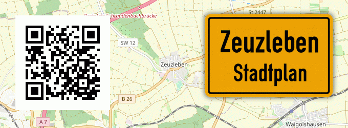 Stadtplan Zeuzleben