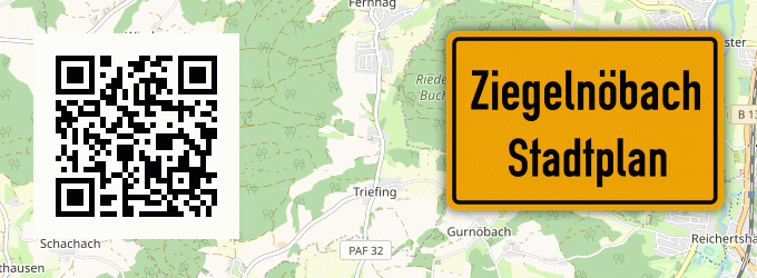 Stadtplan Ziegelnöbach, Ilm