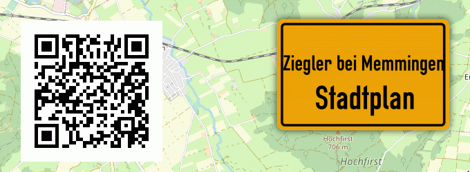 Stadtplan Ziegler bei Memmingen