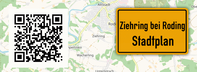 Stadtplan Ziehring bei Roding