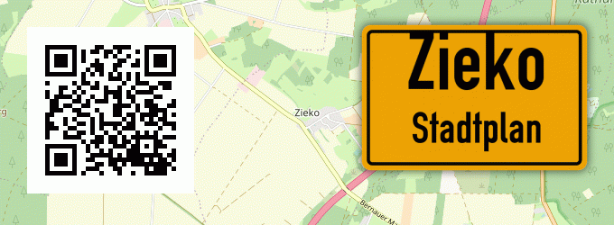 Stadtplan Zieko