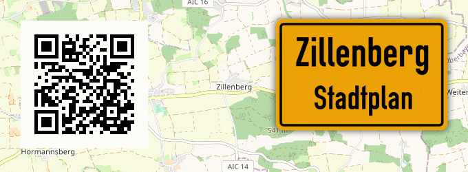 Stadtplan Zillenberg