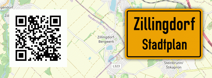 Stadtplan Zillingdorf