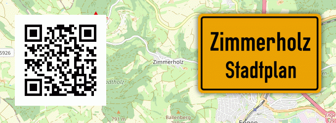 Stadtplan Zimmerholz