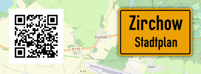 Stadtplan Zirchow