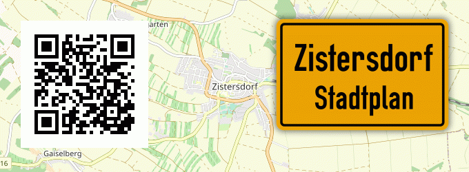 Stadtplan Zistersdorf