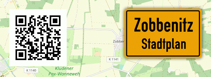 Stadtplan Zobbenitz