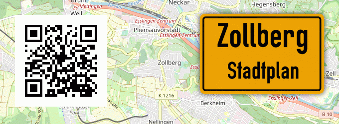 Stadtplan Zollberg