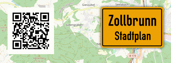 Stadtplan Zollbrunn