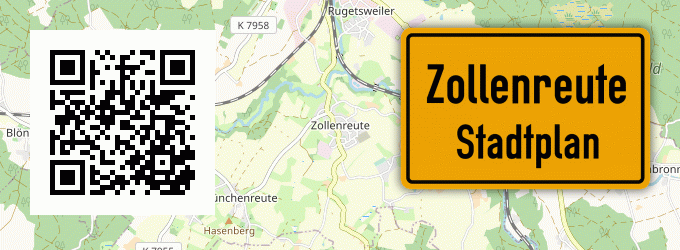 Stadtplan Zollenreute