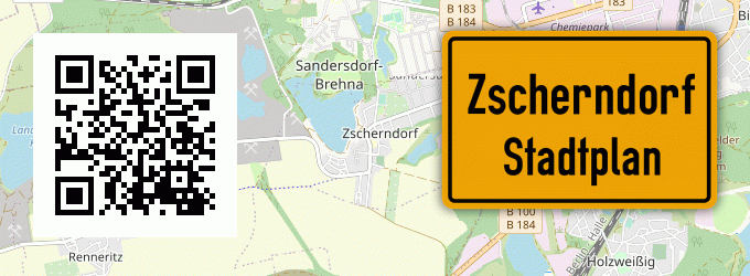 Stadtplan Zscherndorf