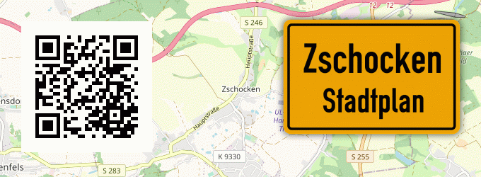 Stadtplan Zschocken