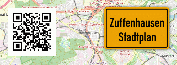 Stadtplan Zuffenhausen