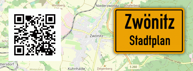Stadtplan Zwönitz