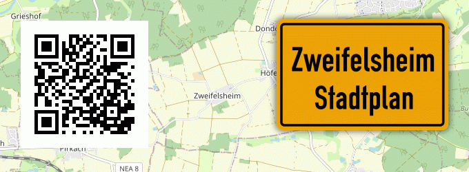 Stadtplan Zweifelsheim