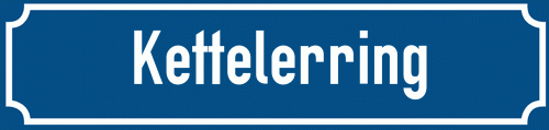 Straßenschild Kettelerring zum kostenlosen Download