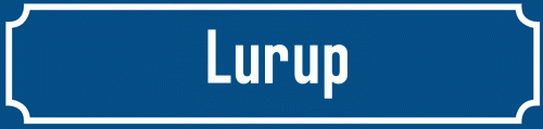 Straßenschild Lurup