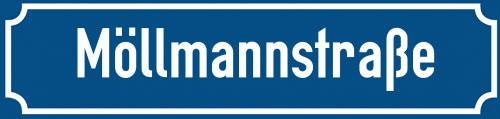 Straßenschild Möllmannstraße