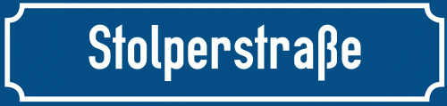 Straßenschild Stolperstraße zum kostenlosen Download