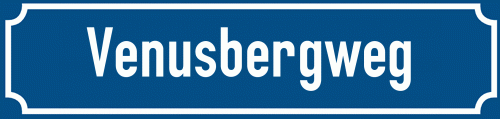 Straßenschild Venusbergweg