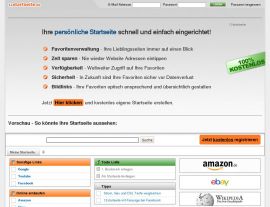Foto von 12startseite.de - Bookmark-Verwaltung online - bookmarks startseite