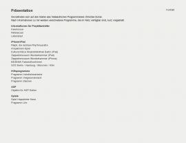 Foto von Präsentation Christian Ecker