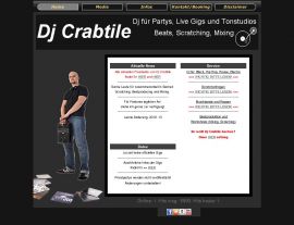 Foto von Willkommen auf Crabtiles Homepage