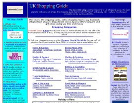 Foto von UK Shopping guide a directory of online uk high street shops