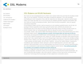 Foto von DSL-Modems.de - DSL Modem und DSL Hardware