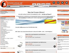 Foto von Frozen Silicon: High Performance Cooling Homepage