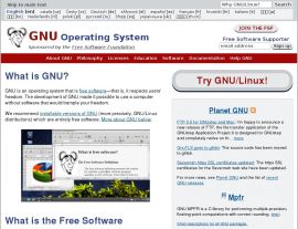Foto von GNU Operating System - Free Software Foundation (FSF)