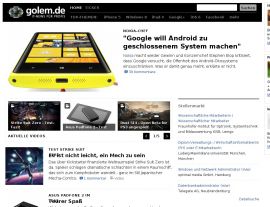Foto von Golem.de: IT-News für Profis