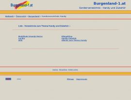 Foto von Handy Sonderverzeichnis von Burgenland-1.at