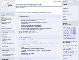 Foto von Informationsdienst Wissenschaft (idw) - Homepage