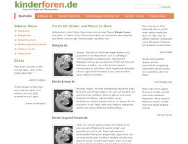 Foto von Kinderforen.de | Startseite